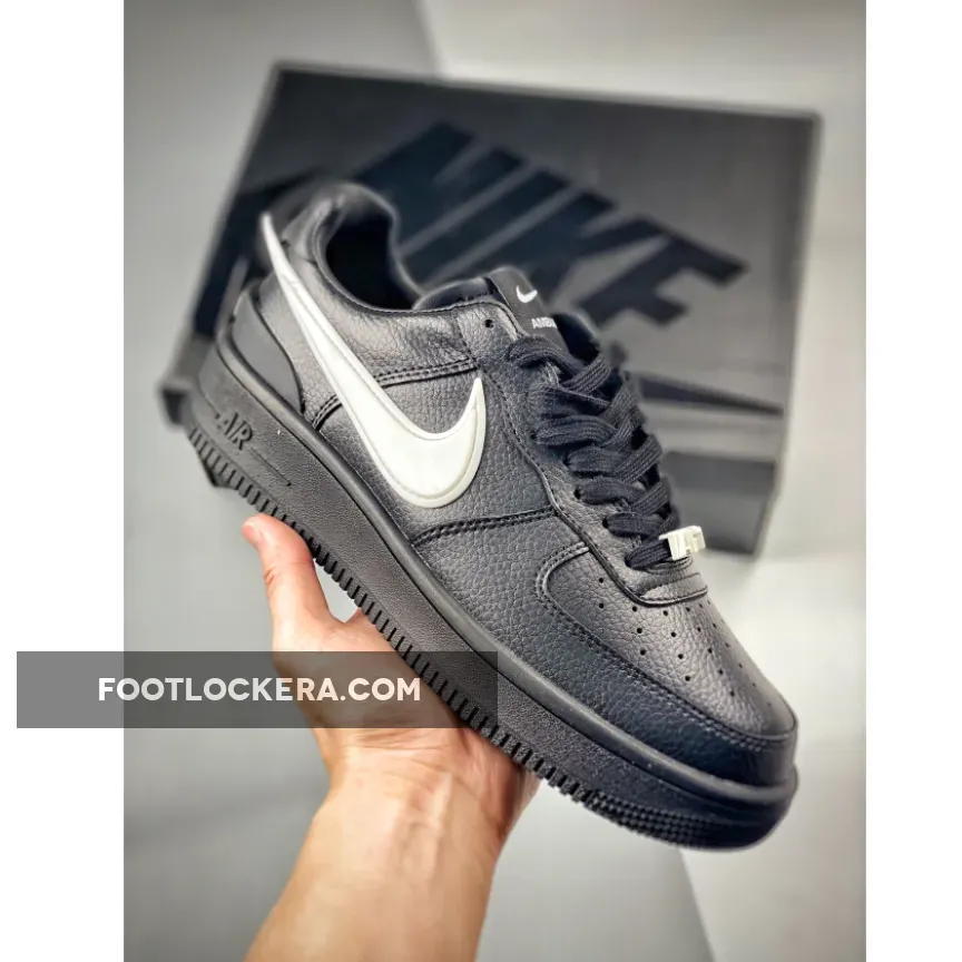 AMBUSH X Nike Air Force 1 Low Black black amnush