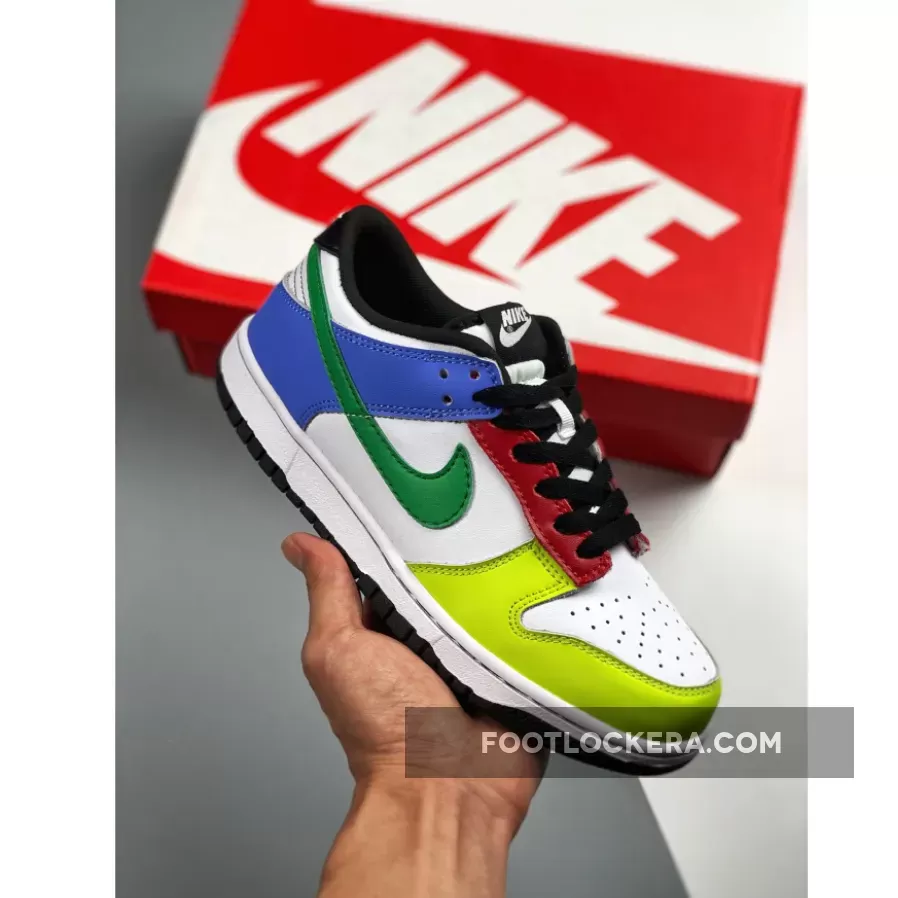 Nike Dunk Low Wmns 'Green Strike' Multi-Color/Multi-Color #green strike dunks