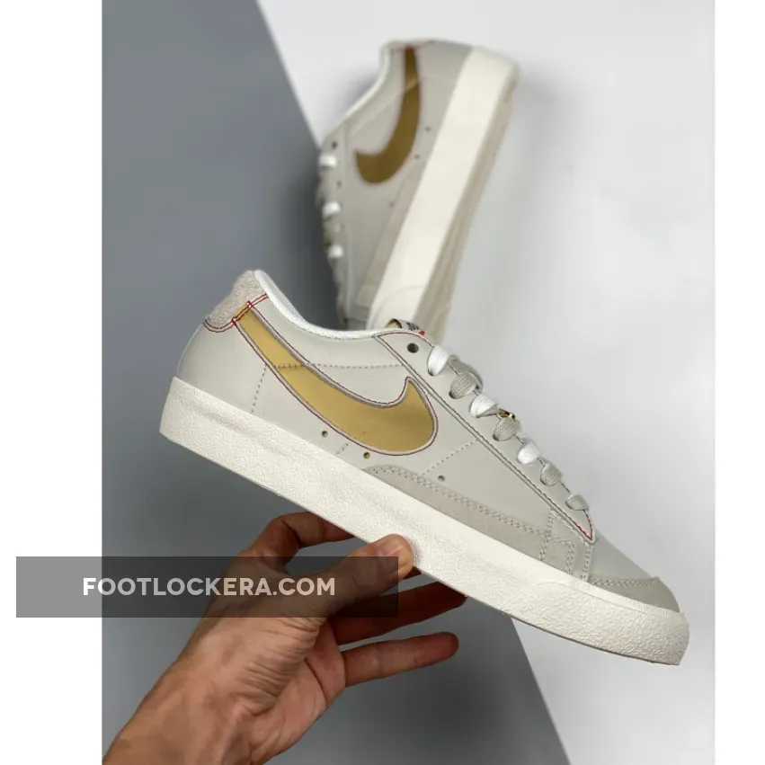 Nike Blazer Low 77 Smoke Grey DH4370-002 #nike blazers grey swoosh