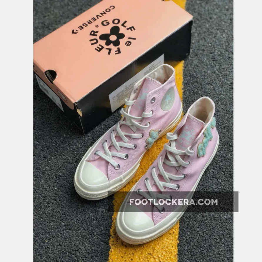 Kids Converse Chuck 70 Golf le Fleur Almond Blossom 167478C / golf le fleur pink converse