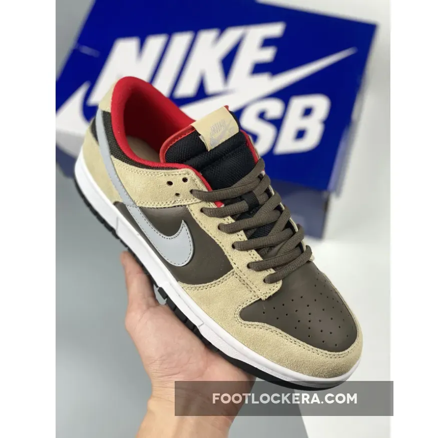 Nike SB Dunk Low Dark Chocolate/Metallic Silver / freddy kuger dunks