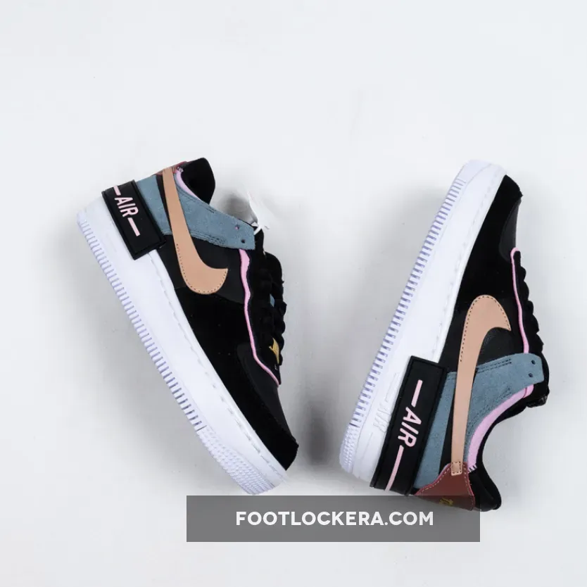 Nike Air Force 1 Shadow Black Metallic Red Bronze CU5315-001 #air force 1 metallic bronze