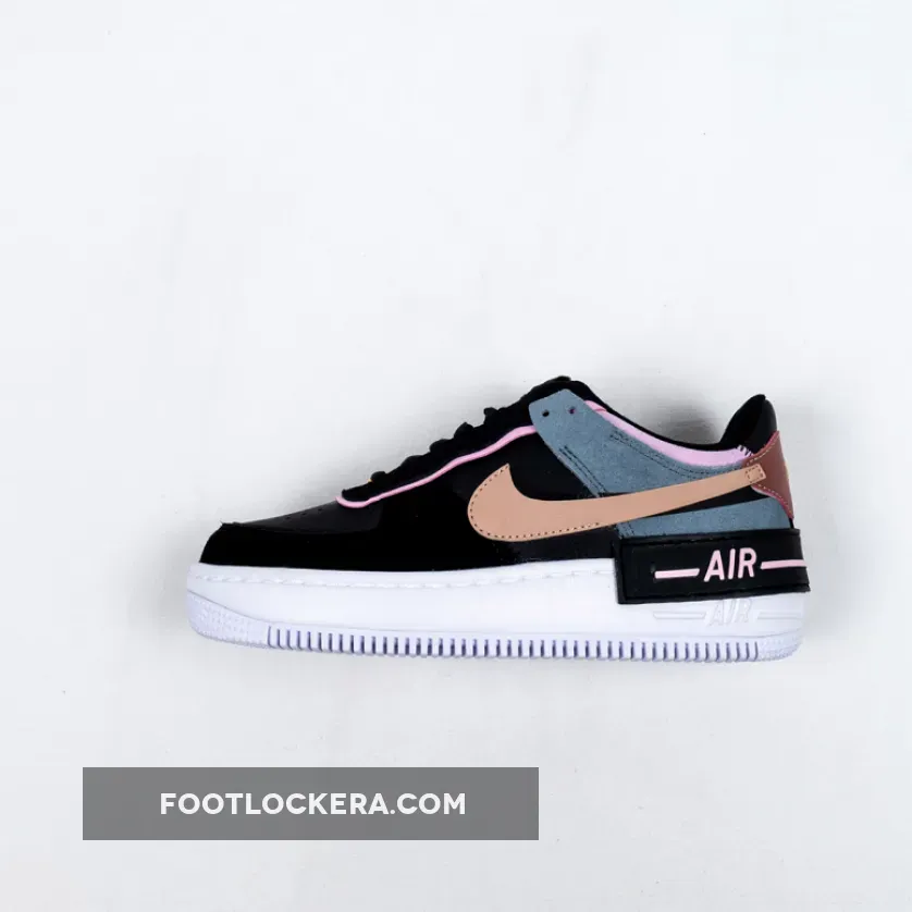 Nike Air Force 1 Shadow Black Metallic Red Bronze CU5315-001 #air force 1 metallic bronze