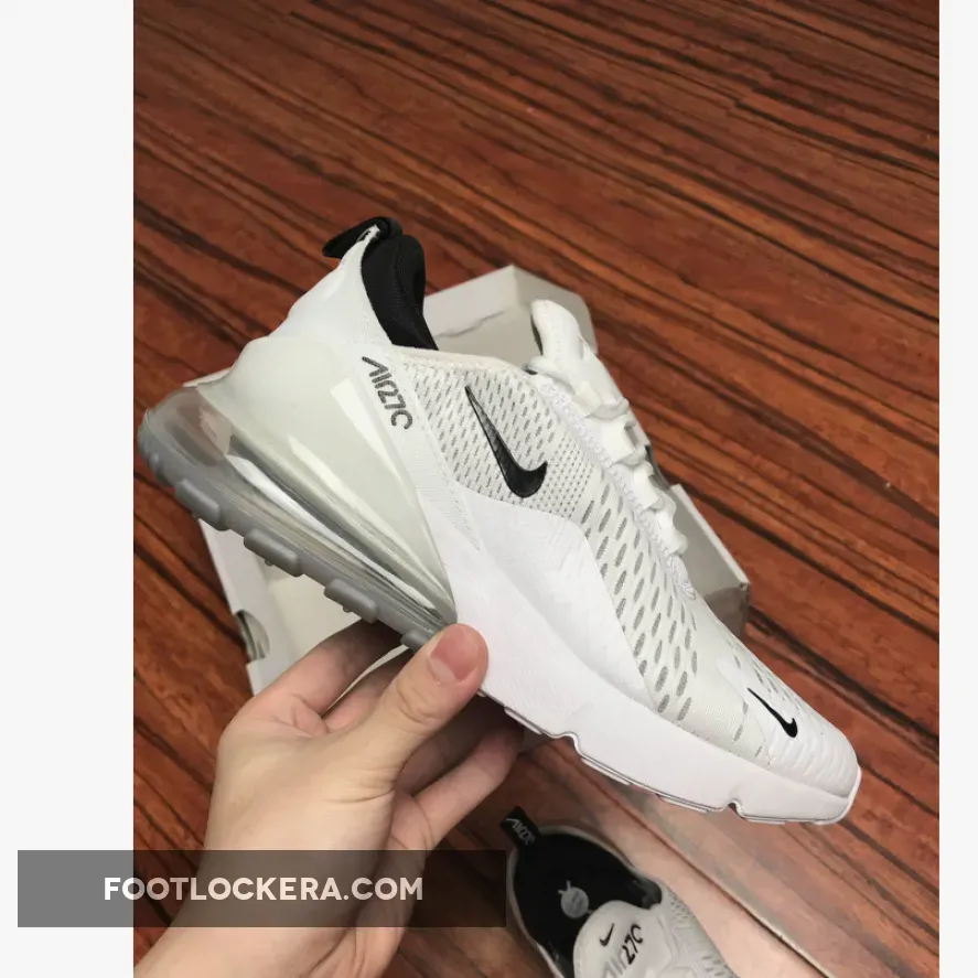 Nike Air Max 270 White Black AH8050-100 #colorful air max 270