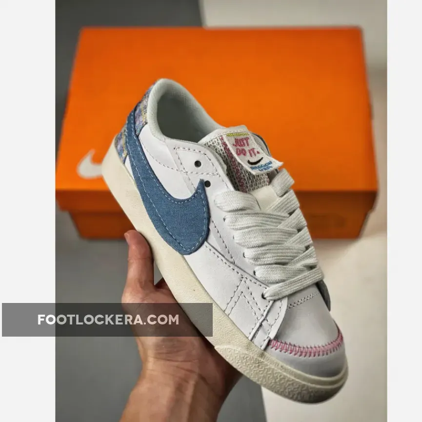 Nike Blazer Low Jumbo Denim Swoosh | JUMBO JEANS FJ7741-141