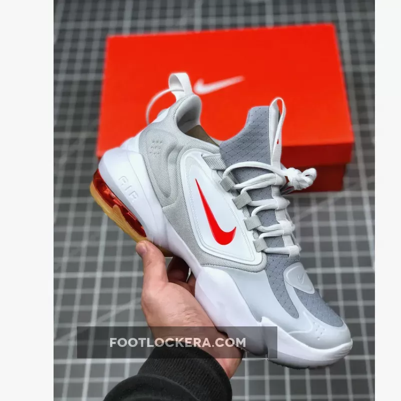 Nike Air Max Alpha Savage White/Wolf Grey-Red AT3378-030 New Releases