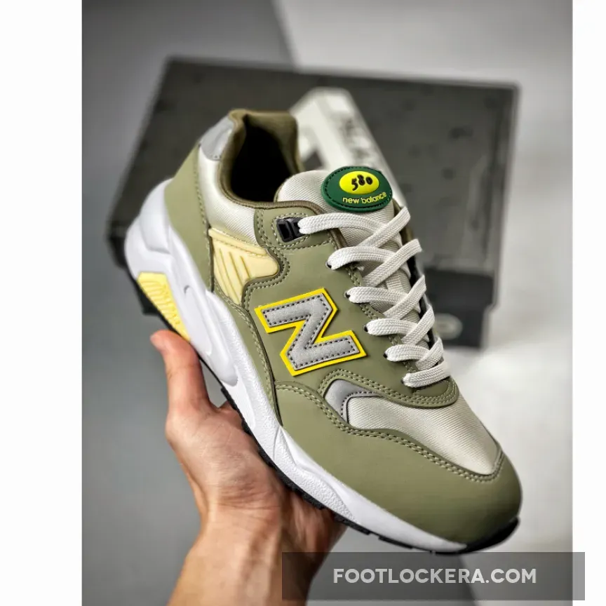 New Balance 580 V2 Olive - Green White New Balance MT580AC2
