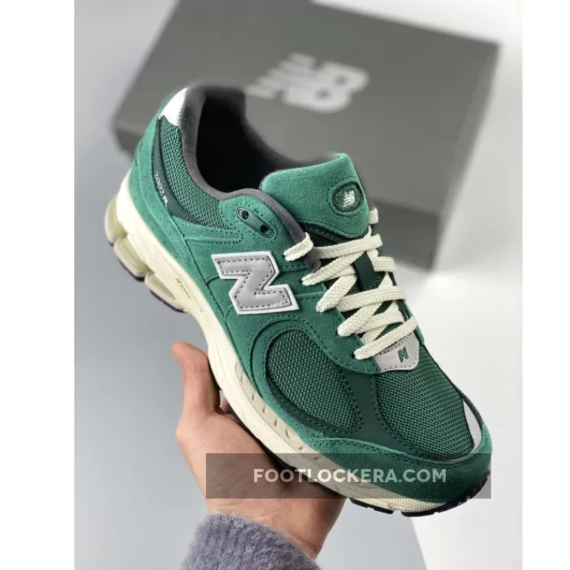 New Balance 2002R Nightwatch Green/White/Grey #forest green new balance