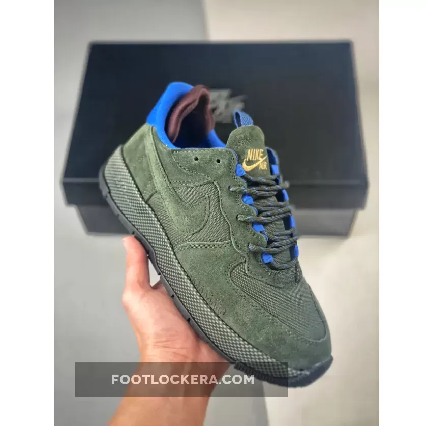 Nike Air Force 1 Wild Fir Green/Deep Royal Blue FB2348-300