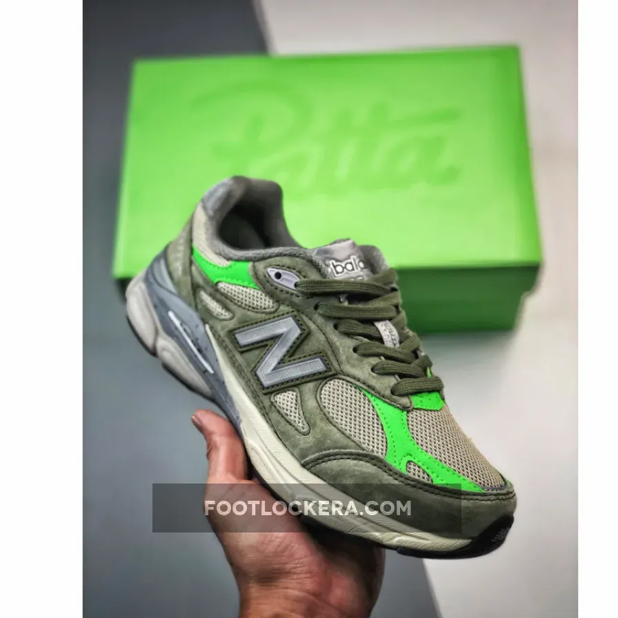Patta x New Balance 990v3 Olive M990PP3 patta 990v3