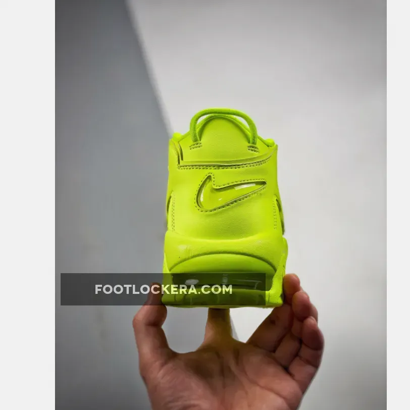 Nike Air More Uptempo Volt/Black / women's nike uptempo