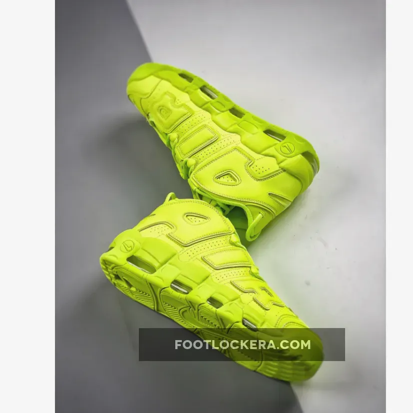 Nike Air More Uptempo Volt/Black / women's nike uptempo