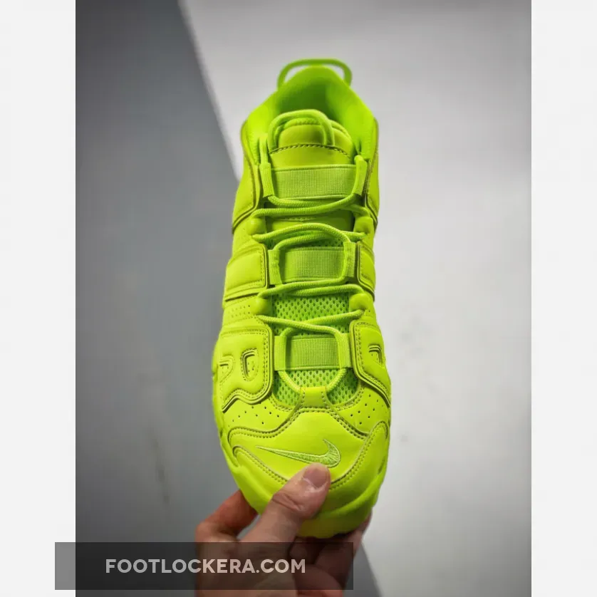 Nike Air More Uptempo Volt/Black / women's nike uptempo