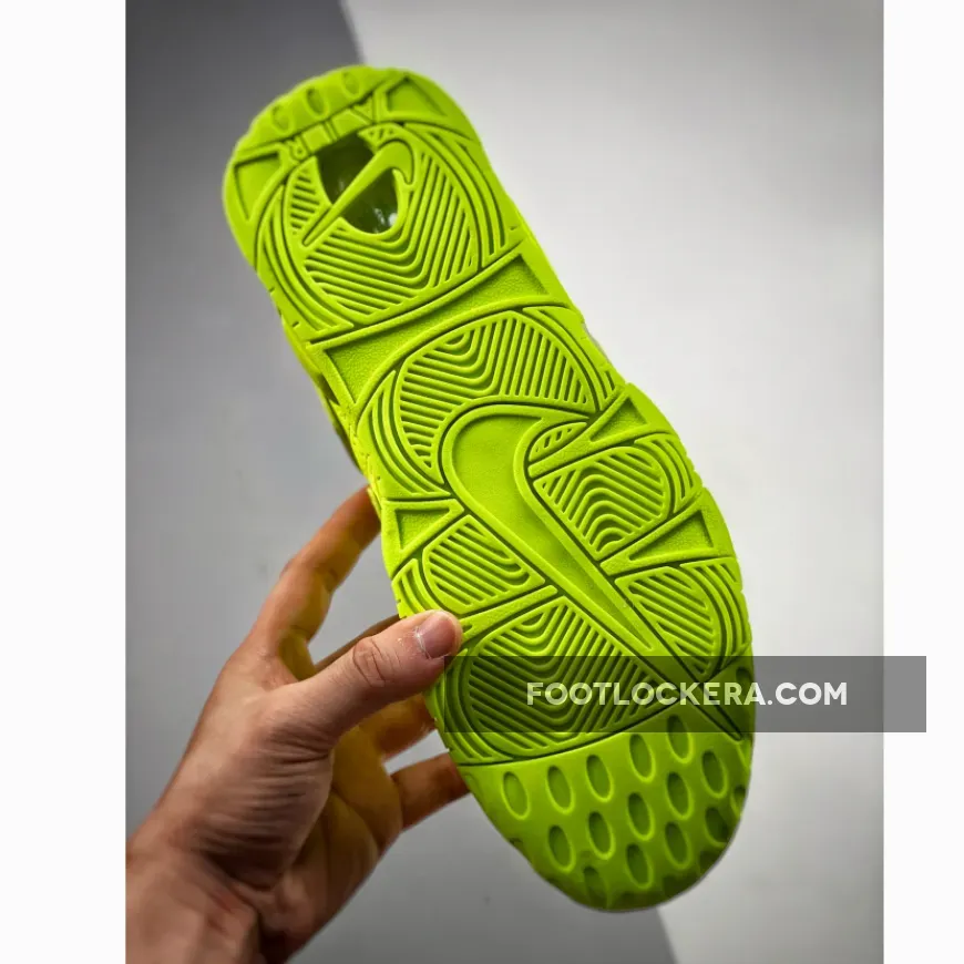 Nike Air More Uptempo Volt/Black / women's nike uptempo