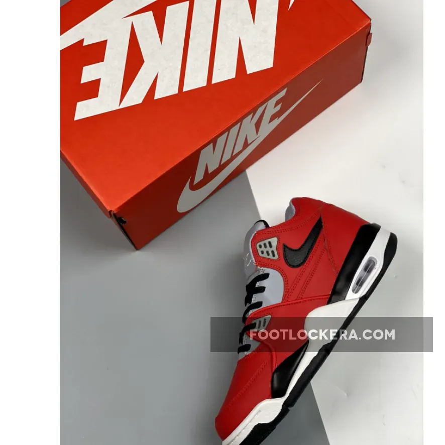 Nike Air Flight 89 Black Cement / Nike Air Flight 89 'Red Cement' CN5668-600