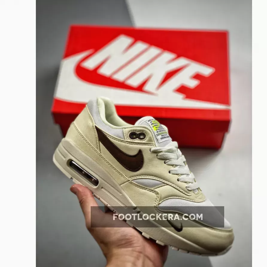 Nike Air Max 1 Sail Ironstone / nike air max 1 sail and volt