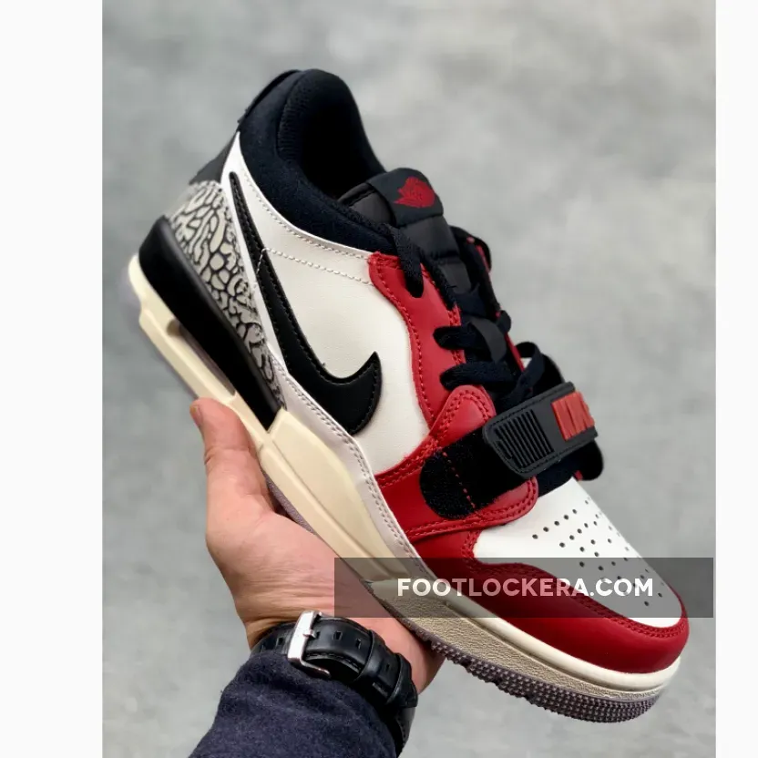 Air Jordan Legacy 312 Low 'Chicago' Summit White/University Red-Black jordan legacy 312 low chicago red