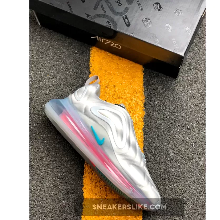 Nike Air Max 720 Wolf Grey/Red Orbit-White-Teal Nebula / air max 720 wolf grey/red orbit/white/teal nebula