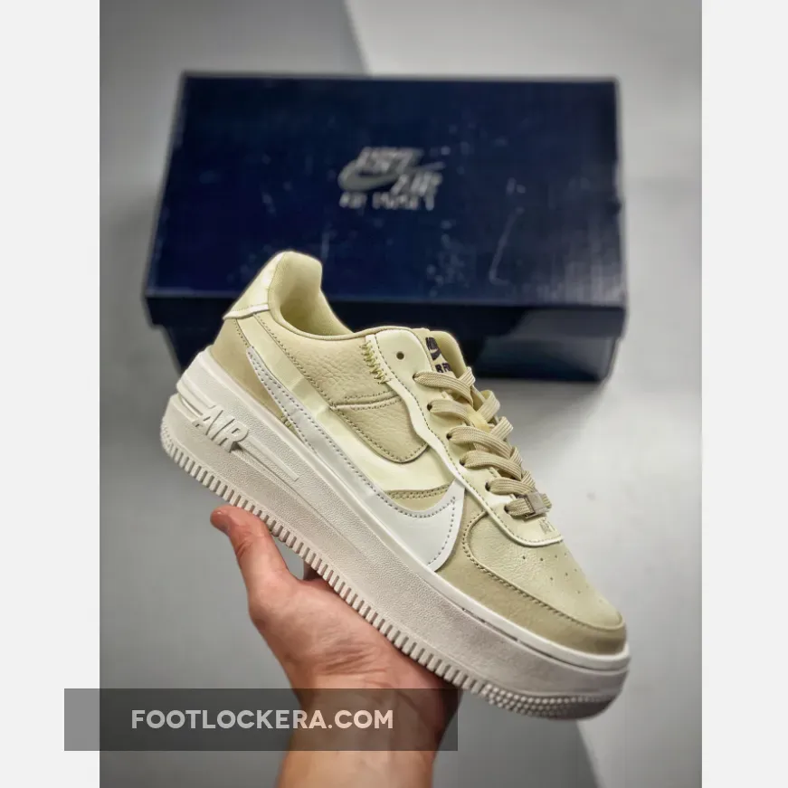 Nike Air Force 1 PLT.AF.ORM Fossil/Summit White-Black