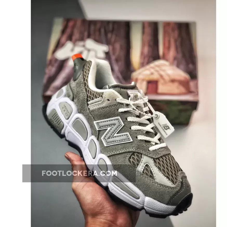 Salehe Bembury x New Balance 574 'Yurt' Shark Skin/White - salehe new balance yurt