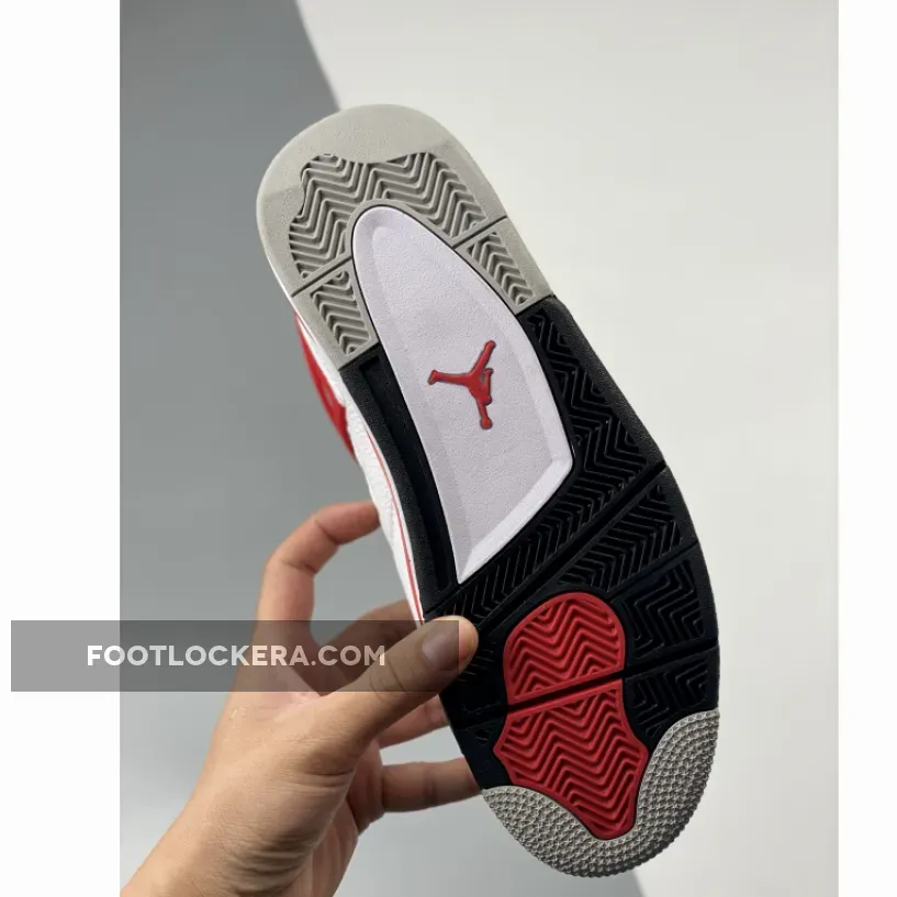 Air Jordan 4 'Red Cement' White/Fire Red-Black DH6927-161 / jordan 4 white cement