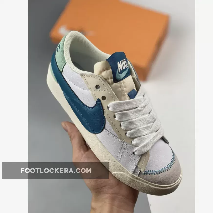 Cheap Nike Blazer Low Jumbo White Geode Teal DQ1470-106