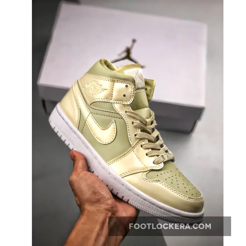 Jordan 1 Mid Lemon / Air Jordan 1 Mid SE 'Lemon Yellow' CK6587-200