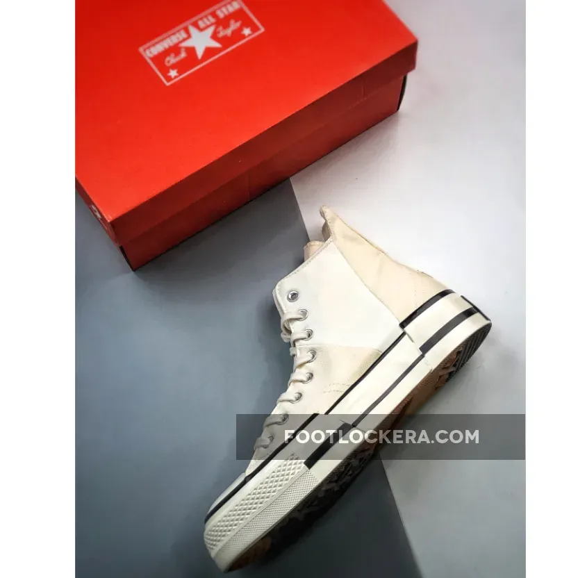 Converse Chuck Taylor All-Star 70 Hi Plus Canvas White | CHUCK 70 EGRET Converse Chuck Taylor All-Star 70 Hi Plus Canvas White | CHUCK 70 EGRET