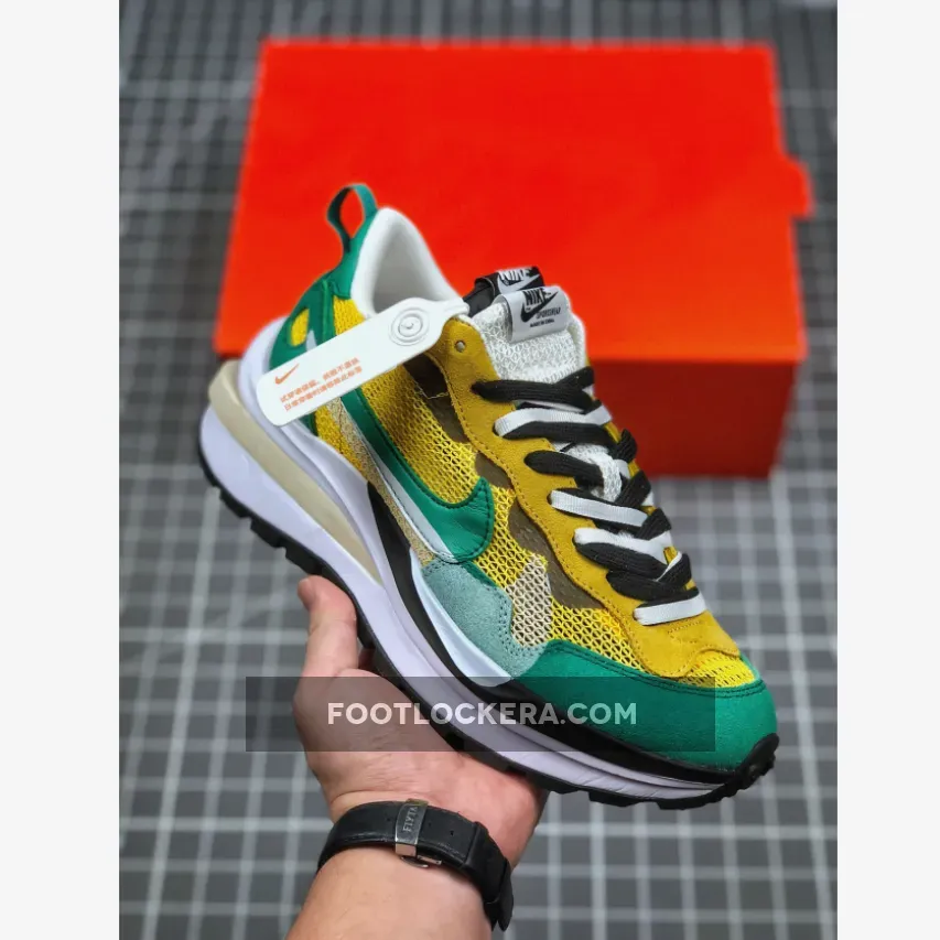sacai x Nike VaporWaffle Tour Yellow Stadium Green CV1363-700 - green sacai