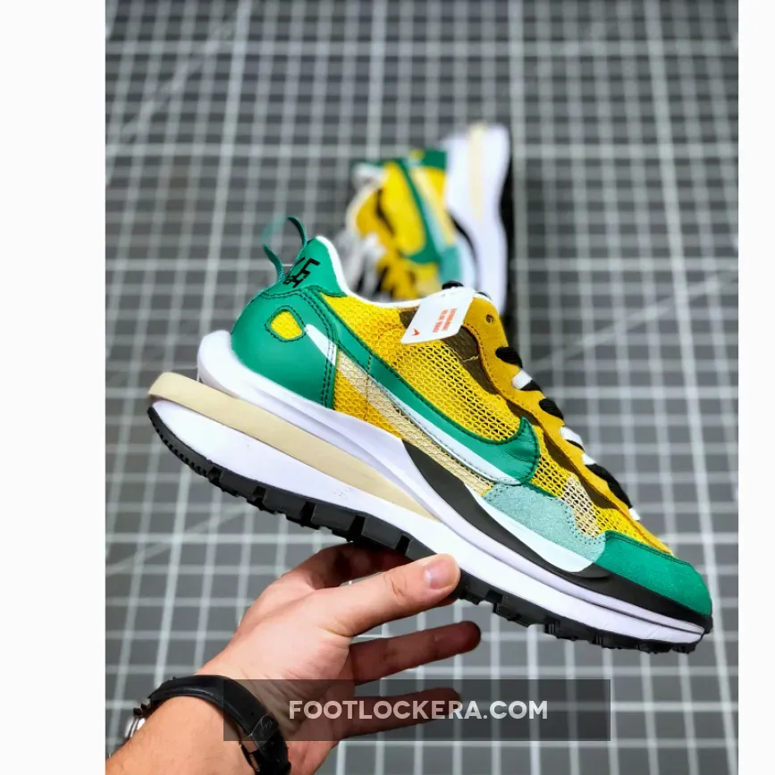 sacai x Nike VaporWaffle Tour Yellow Stadium Green CV1363-700 - green sacai