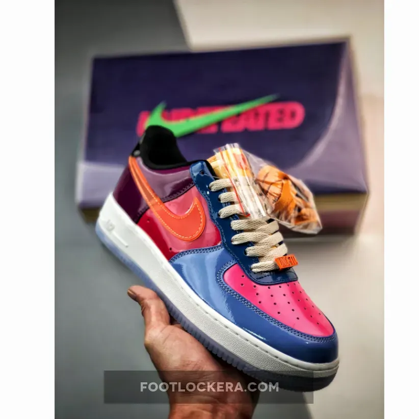 Undefeated X Nike Air Force 1 Low Polar/Total Orange-Multi-Color - undefeated air force 1