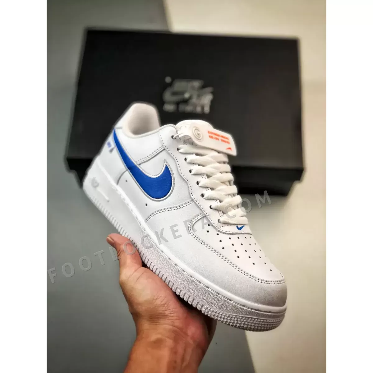Nike Air Force 1 Low White Blue New Arrival | white blue af1