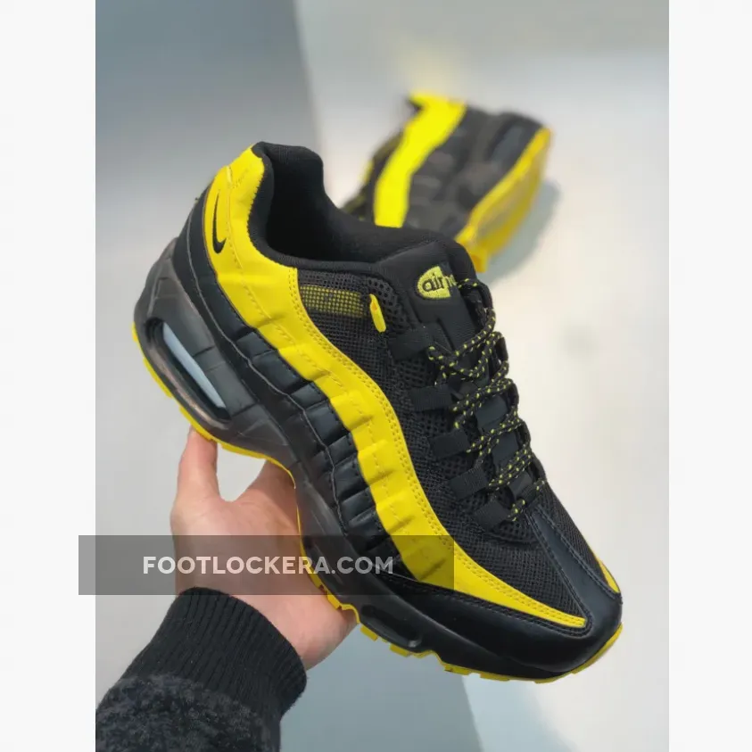 Nike Air Max 95 Frequency Pack Black Yellow AV7939-001 / tour yellow air max 95