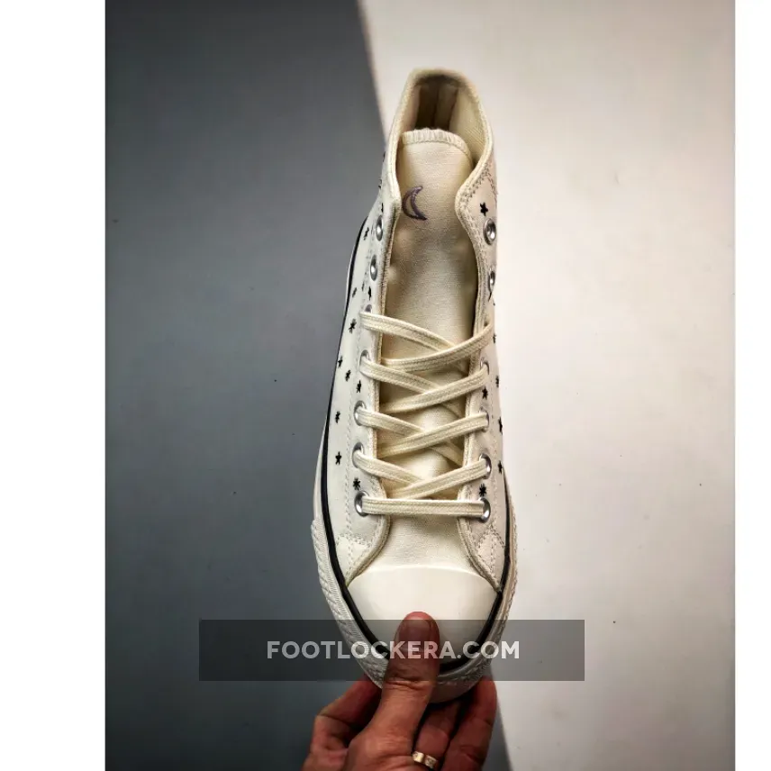 Converse Chuck Taylor Lift Crystal Energy High Egret / Chuck Taylor All Star Lift Embroidered Stars