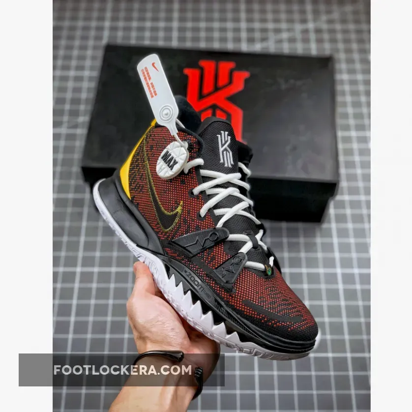 Nike Kyrie 7 'Rayguns' Black/University Gold-Team Orange / kyrie 7 rayguns