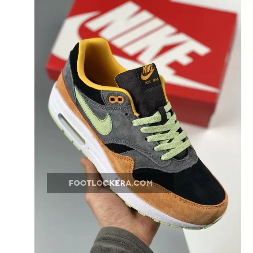 Nike Air Max 1 Ugly Duckling Anthracite/Honeydew-Black-Kumquat