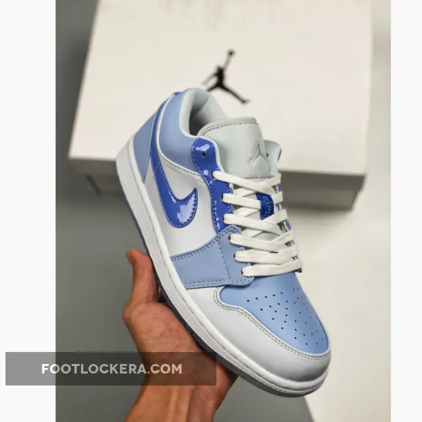 Air Jordan 1 Low 'Mighty Swooshers' Blue DM5442-040 - air jordan 1 low anime release date