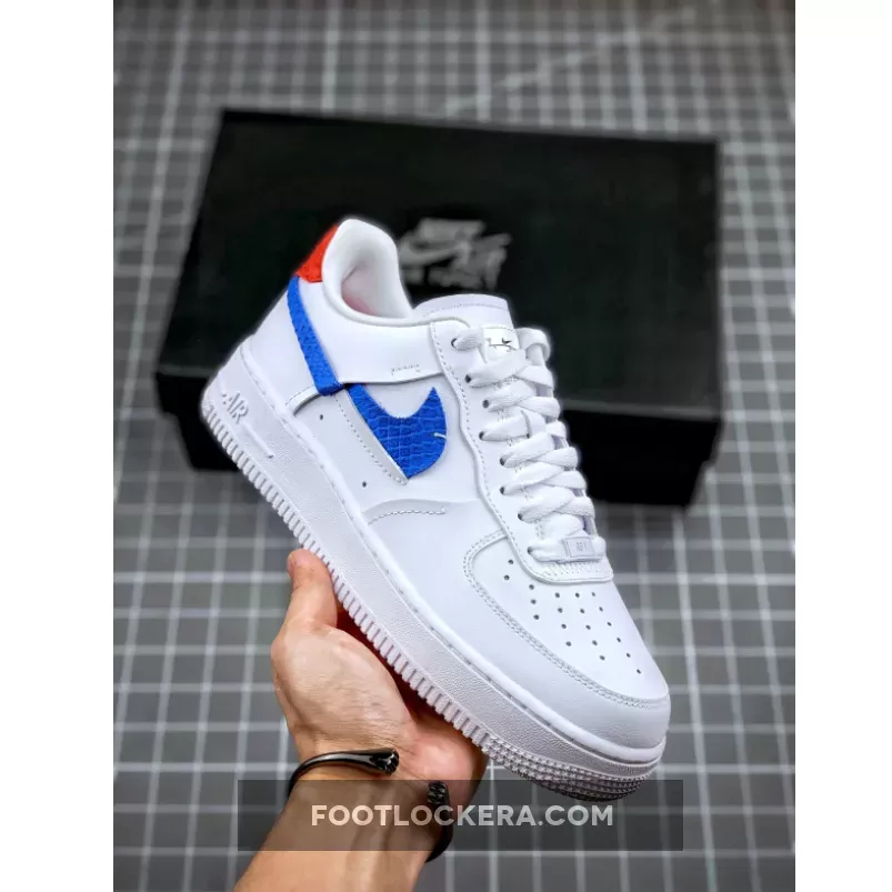 Nike Air Force 1 LXX Snakeskin Red Blue DC1164-100 Discount