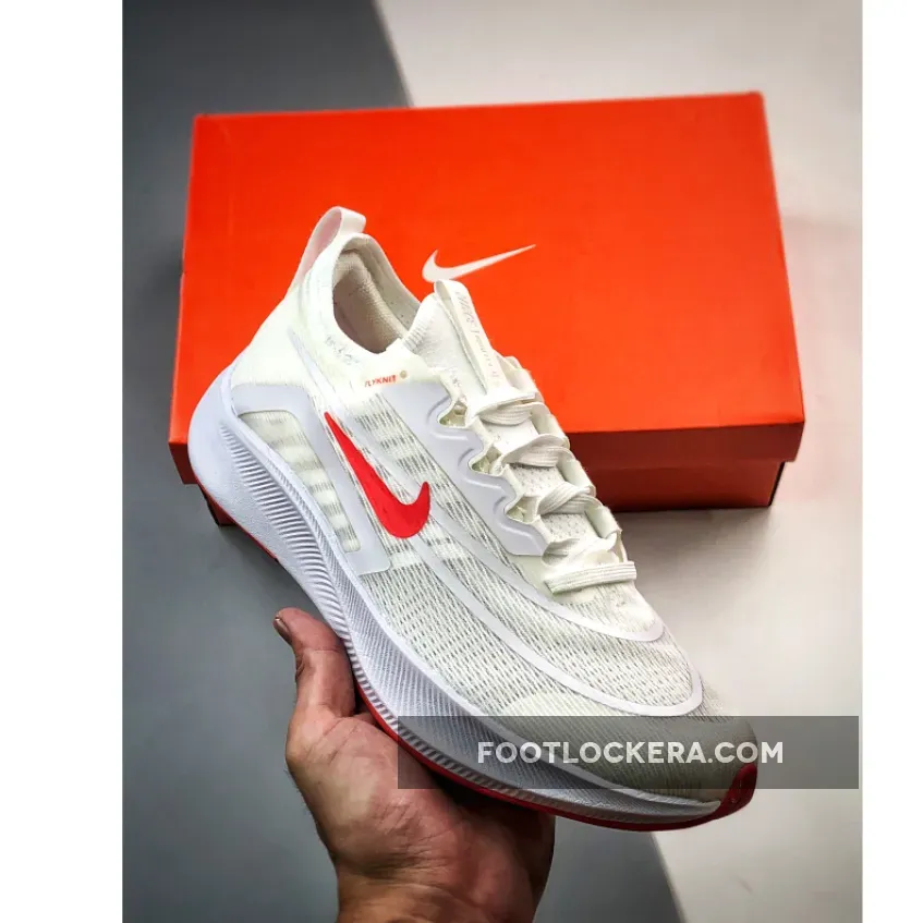 Nike Zoom Fly 4 Platinum Tint Siren Red | NIKE ZOOM RED