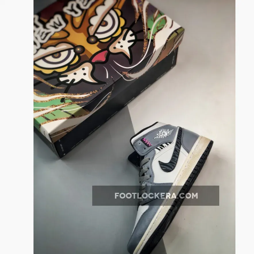 Air Jordan 1 Mid Cool Grey/White-Black 1680503716 Online