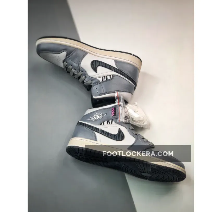 Air Jordan 1 Mid Cool Grey/White-Black 1680503716 Online