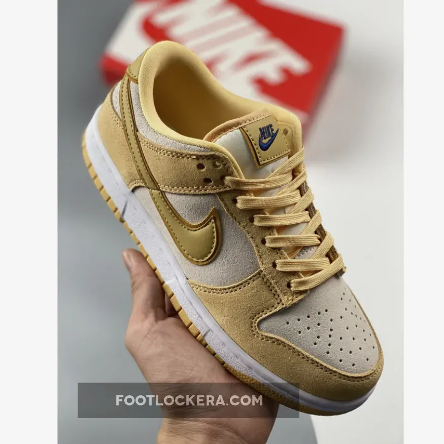 Nike Dunk Low LX Gold Suede, Celestial Gold DV7411-200
