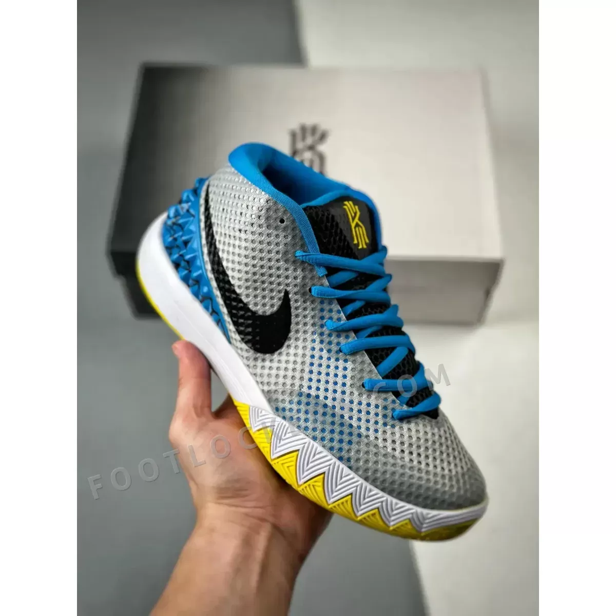 Nike Kyrie 1 'Young Eagles'' White/Black-Yellow-Blue | eagles air max