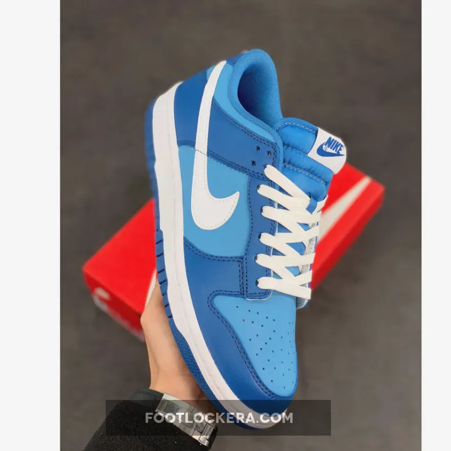 Nike Dunk Low Dark Marina Blue/White-Dutch Blue / Nike Dunk Bleu Marine DJ6188-400