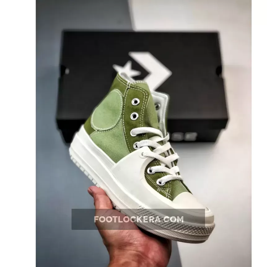 Converse Chuck Taylor All Star Construct Colorblock Alligator Green