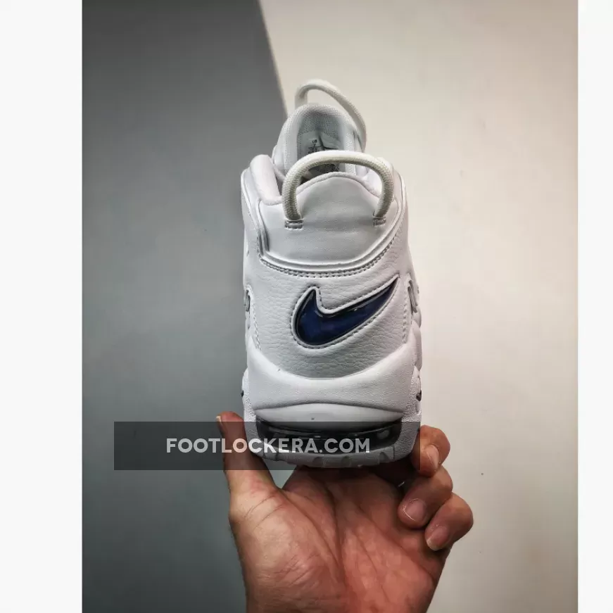uptempo navy blue and white