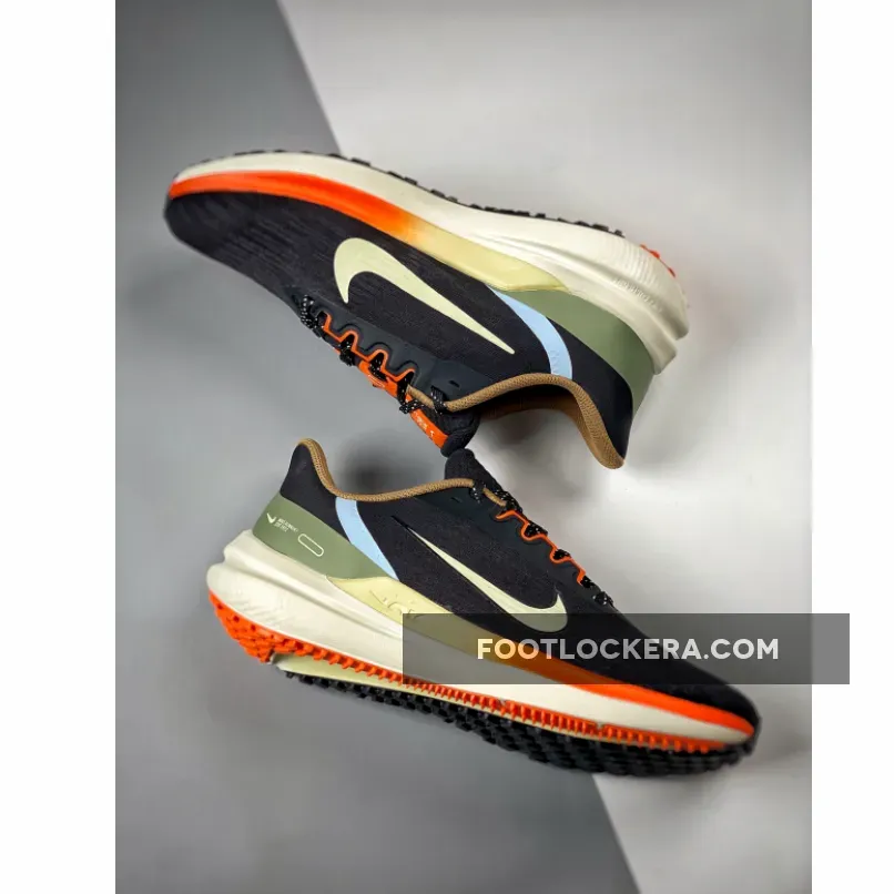 Nike Air Winflo 9 Black Green Safety Orang DX6040-071 New Releases