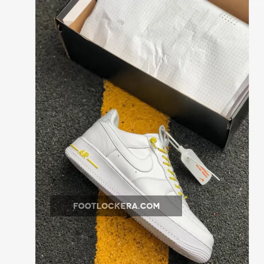 Nike Air Force 1 Lux WMNS 'White/Chrome Yellow' / nike af1 lux
