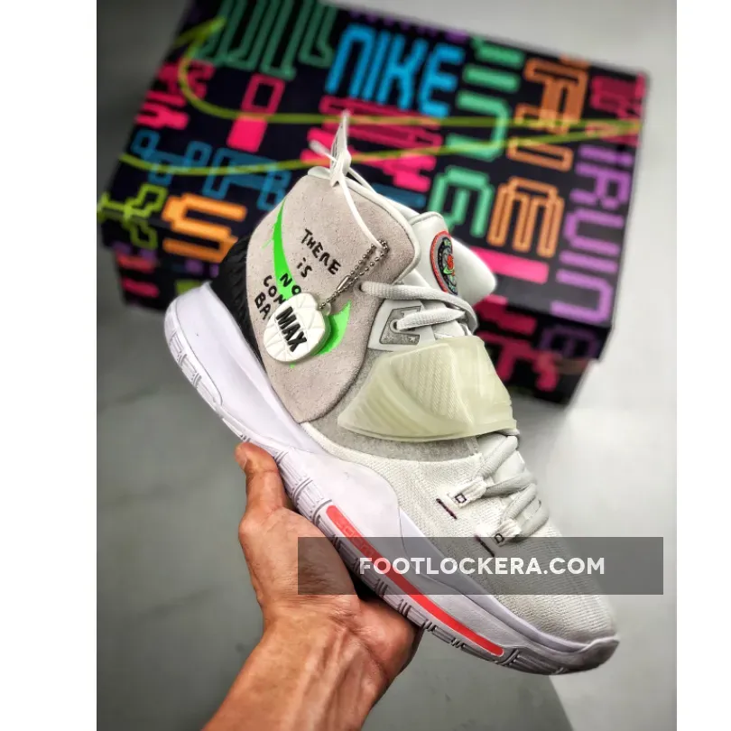Nike Kyrie 6 'There Is No Coming Back' Photon Dust/Green Strike #is kyrie coming back