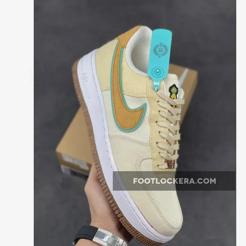 Nike Air Force 1 Low Happy Pineapple Coconut Milk CZ1631-100 / happy pineapple nike